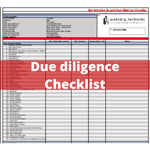 Real estate due diligence checklist for land investing, site selection, & land development