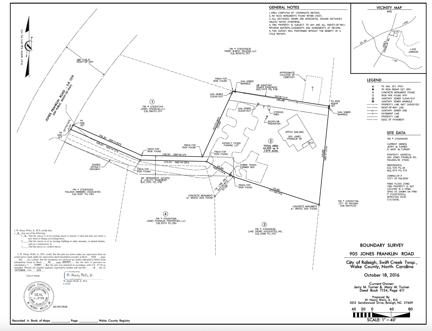 905 Jones Franklin Rd has private access to Lake Johnson walking trails.